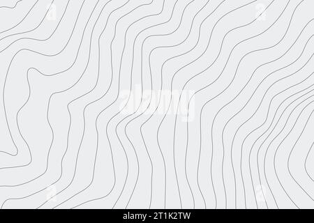 Topografische Karte Hintergrundkonzept mit Platz für Ihre Kopie.Vektor abstrakte Illustration.Geographiekonzept. Stock Vektor