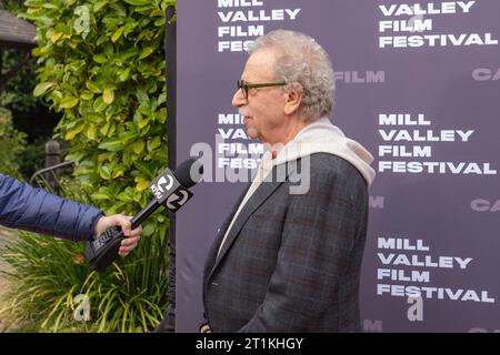 Mill Valley, USA. Oktober 2023. Mark Fishkin nimmt am 13. Oktober 2023 an der Vorführung von „NYAD“ beim 2023 Mill Valley Film Festival im Outdoor Art Club in Mill Valley, Kalifornien, Teil. Foto: Picture Happy Photos/imageSPACE für MVFF/SIPA USA Credit: SIPA USA/Alamy Live News Stockfoto