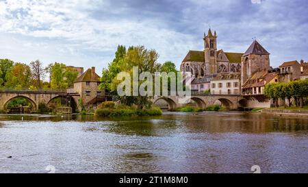 Moret-sur-Loing, Frankreich Stockfoto