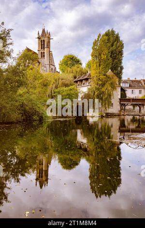 Moret-sur-Loing, Frankreich Stockfoto