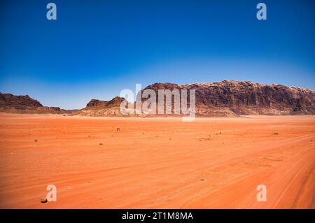 Sands and Stars: Wadi Rum Chronicles Stockfoto