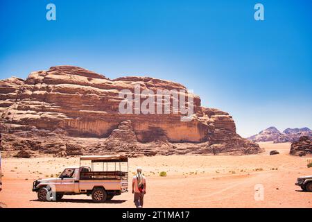 Sands and Stars: Wadi Rum Chronicles Stockfoto