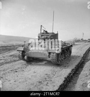 Die britische Armee im Vereinigten Königreich 1939-45 Infanterie Panzer Mk III Valentine, 11. März 1942. Stockfoto