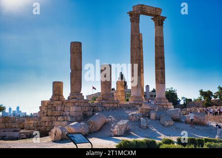 Jordanische Reisen: Von Monte Nebo nach Bethany, Al-Karak und Amman Stockfoto