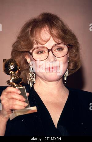 **DATEIFOTO** Piper Laurie ist gestorben. Piper Laurie bei den 48. Jährlichen Golden Globe Awards am 19. Januar 1991 im Beverly Hilton Hotel in Beverly Hills, Kalifornien. Hinweis: Ralph Dominguez/MediaPunch Stockfoto