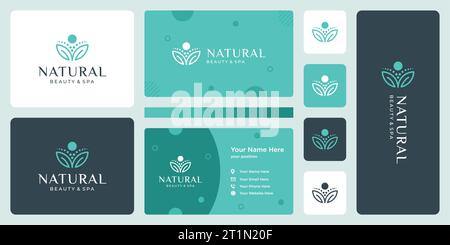 Luxuriöses Logo Design Konzept, Blume Lotus Logo, Beauty oder Spa Logo Vorlage grafische Vektor Illustration. Symbol, Symbol, Kreativ. Stock Vektor