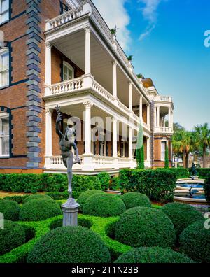 John Calhoun Mansion, Historic District, Charleston, South Carolina Stockfoto