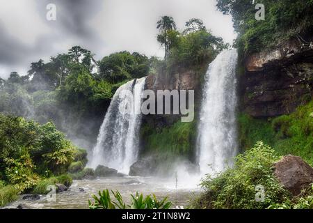 Der Iguazu fällt in Argentinien/Brasilien Stockfoto