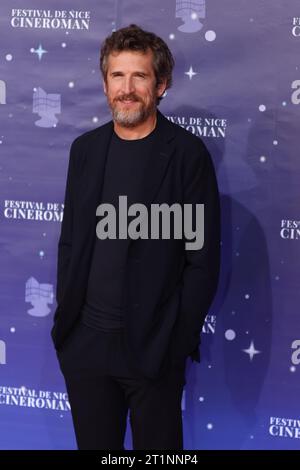 Nizza, Frankreich. Oktober 2023. Guillaume Canet besucht das Festival de Nice Cineroman 2023, Bild und Copyright Thierry CARPICO/ATP Images (CARPICO Thierry/ATP/SPP) Credit: SPP Sport Press Photo. /Alamy Live News Stockfoto