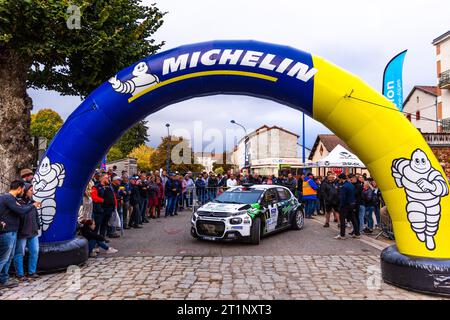 01 ROSSEL Leo, MERCOIRET Guillaume, Citroen C3, Aktion während der ...