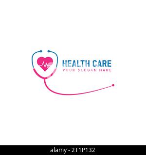 Design-Vorlagen für Medical Health-Logos Stock Vektor