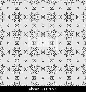 Geometrisches Vektormuster zum Einfärben des Seitendesigns Stock Vektor