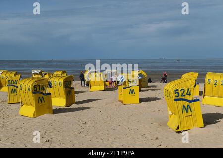 REKORDDATUM NICHT ANGEGEBEN am Strand von Duhnen in Cuxhaven am 08.10.2023 *** am Strand von Duhnen in Cuxhaven am 08 10 2023 Stockfoto