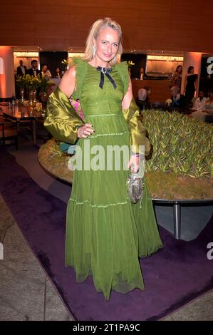 Eva Mona Rodekirchen bei der 12. Laughing Hearts Charity Gala 2023 Hotel Grand Hyatt. Berlin, 14.10.2023 *** Eva Mona Rodekirchen bei der 12 Laughing Hearts Charity Gala 2023 Hotel Grand Hyatt Berlin, 14 10 2023 Foto:XF.xKernx/xFuturexImagex Hearts 3064 Credit: Imago/Alamy Live News Stockfoto