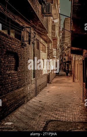 Luxor Egypt Dez 2022 Straßenblick in der Stadt Luxor Stockfoto