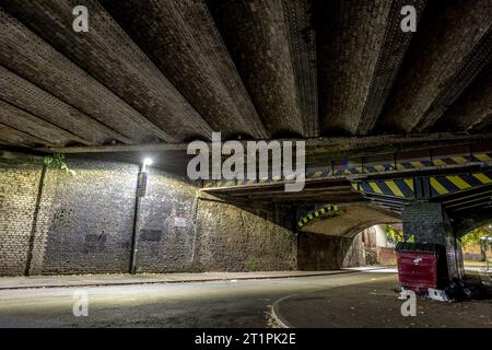 Die Kreuzung von Grey Street und toll Bar Street, Ardwick, Manchester. Stockfoto