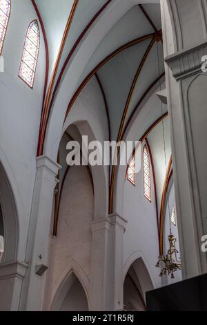 St. Josephs Kathedrale, OLS-Viertel, Hanoi, Vietnam Stockfoto