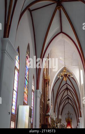 St. Josephs Kathedrale, OLS-Viertel, Hanoi, Vietnam Stockfoto