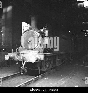 Dampflokomotiven auf der Isle of White vom 11. Oktober 1966 Stockfoto