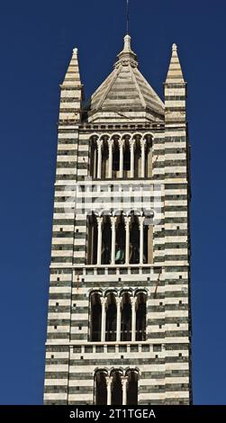 Kathedrale von Siena in der Toskana, Italien Stockfoto