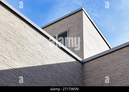 Bild eines architektonischen Details eines modernen Gebäudes Stockfoto