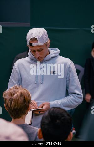 Stockholm, Schweden. Oktober 2023. Stockholm, Kungliga tennishallen, Kindertag. Quelle: Daniel Bengtsson/Alamy Live News Stockfoto