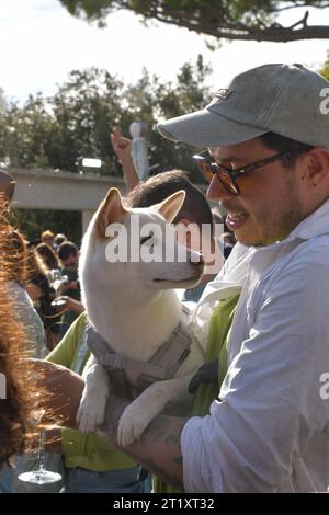 Hyeres, Frankreich. Oktober 2023. Die Preisverleihung und der Abschluss der 38. Ausgabe des Internationalen Festivals für Mode, Fotografie und Modeaccessoires am 15. Oktober 2023 in Villa Noailles, Hyeres, Frankreich. Foto: Jana Call Me J/ABACAPRESS.COM Credit: Abaca Press/Alamy Live News Stockfoto