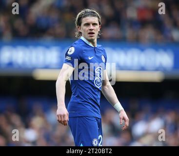 Conor Gallagher aus Chelsea. - Chelsea V Brighton & Hove Albion, Premier League, Stamford Bridge Stadium, London, Großbritannien - 15. April 2023. Nur redaktionelle Verwendung – es gelten Einschränkungen für DataCo Stockfoto