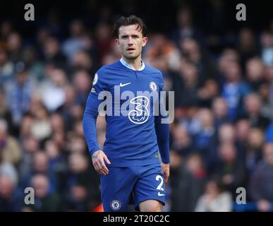 Ben Chilwell aus Chelsea. - Chelsea V Brighton & Hove Albion, Premier League, Stamford Bridge Stadium, London, Großbritannien - 15. April 2023. Nur redaktionelle Verwendung – es gelten Einschränkungen für DataCo Stockfoto