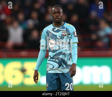 Kamaldeen Sulemana von Southampton. - Brentford gegen Southampton, Premier League, Brentford Community Stadium, London, UK - 4. Februar 2023. Nur redaktionelle Verwendung – es gelten Einschränkungen für DataCo Stockfoto