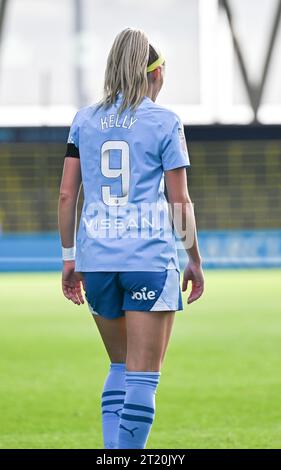 Joie Stadium, Sportcity, Manchester, England. Oktober 2023. Chloe Kelly #9 der Manchester City Women's Football Club V Bristol City Women's Football Club im Joie Stadium, in der Barclays Women's Super League/Women’s Super League. (Kreditbild: ©Cody Froggatt/Alamy Live News) Stockfoto