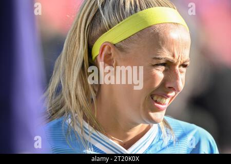 Joie Stadium, Sportcity, Manchester, England. Oktober 2023. Chloe Kelly #9 der Manchester City Women's Football Club V Bristol City Women's Football Club im Joie Stadium, in der Barclays Women's Super League/Women’s Super League. (Kreditbild: ©Cody Froggatt/Alamy Live News) Stockfoto