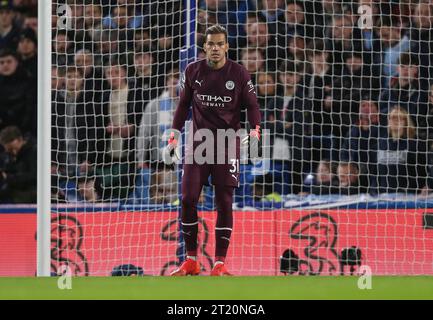 Ederson aus Manchester City. - Chelsea / Manchester City, Premier League, Stamford Bridge, London, UK - 5. Januar 2023. Nur redaktionelle Verwendung – es gelten Einschränkungen für DataCo Stockfoto