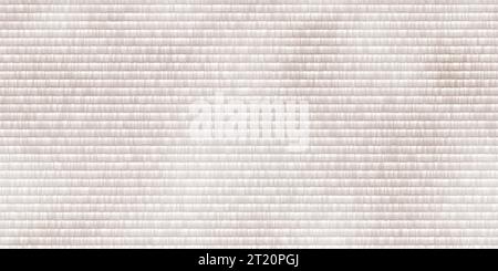 Zarter, nahtloser weißer Cord. Hintergrund mit weicher Velours-Textur. Rippenmuster mit horizontalen Streifen. Vektorabbildung Stock Vektor