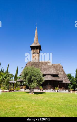 Die rumänische Kirche von Agia Kyriaki Megalomartyra und Agio Ionni Hozeviti, Heilige Metropolis von Tamason und Oreinis, Episkopeio, Nikosia, Zypern Stockfoto