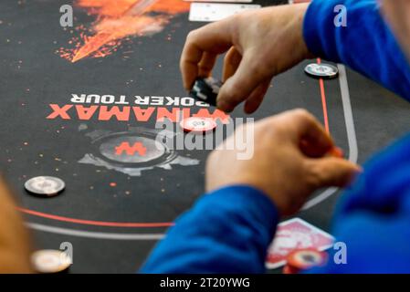 Rouen (Nordwesten Frankreichs): Winamax Poker Tour Stockfoto