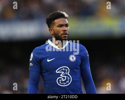 Reece James von Chelsea. - Chelsea V Wolverhampton Wanderers, Premier League, Stamford Bridge, London, UK - 8. Oktober 2022 nur redaktionelle Verwendung - es gelten Einschränkungen für DataCo Stockfoto