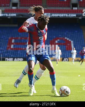 David Omilabu aus Crystal Palace U21. - Crystal Palace U21 gegen ...