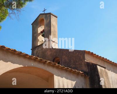 Bild der chapelle Saint-Anne in Saint-tropez, Frankreich. Stockfoto