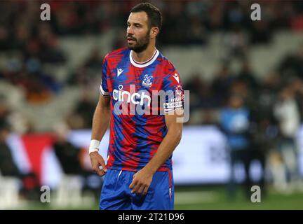 Luka Milivojevic von Crystal Palace während des Spiels zwischen Crystal Palace und Manchester United am 19. Juli 2022. - Manchester United gegen Melbourne Victory, MCG Stadium, Melbourne. - 19. Juli 2022. Nur Redaktionelle Verwendung Stockfoto