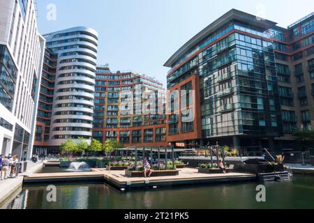 Paddington Basin Development, London, England. Stockfoto