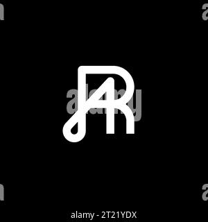 RA-Logo, RA-Monogramm, anfängliches AR-Logo, AR-Logo, Symbol, Vektor Stock Vektor