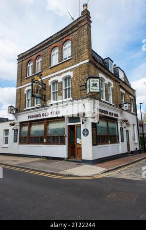 Turners Old Star Pub in Wapping, London Stockfoto