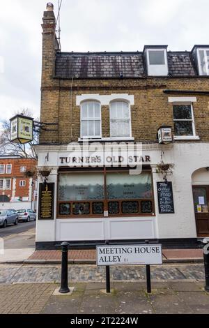 Turners Old Star Pub in Wapping, London Stockfoto