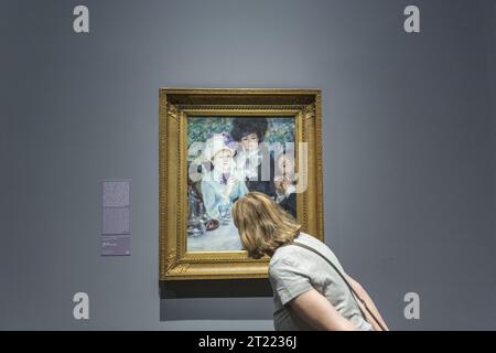 Renoire Ausstellung in Budapest Stockfoto