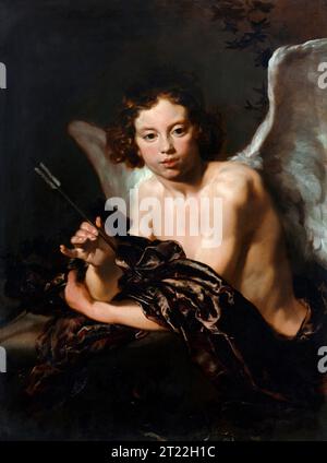 Cupid von Johann Liss (1590/97-1629/30), Öl auf Leinwand, um 1630 Stockfoto