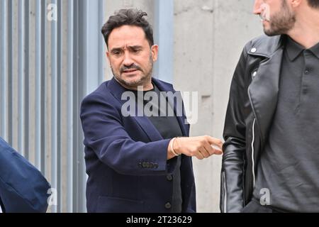 Lyon, Frankreich. Oktober 2023. Juan Antonio Bayona besuchte die Premiere des Films Society of the Snow während des 15. Lumiere Film Festivals in Lyon, Frankreich am 16. Oktober 2023. Foto: Julien Reynaud/APS-Medias/ABACAPRESS.COM Credit: Abaca Press/Alamy Live News Stockfoto