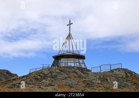 Belvedere am See Bâlea, Autobahn Transfăgărăşan, Kreis Sibiu, Făgărăş-Gebirge, Südkarpaten, Siebenbürgen, Rumänien, Europa Stockfoto