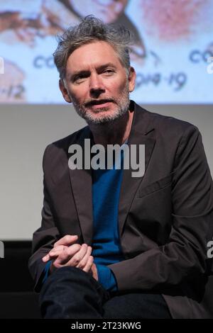 London, Großbritannien. Oktober 2023. Kevin Macdonald fotografierte während Mark Kermode in 3D im BFI Southbank. Foto von Julie Edwards Credit: JEP Celebrity Photos/Alamy Live News Stockfoto