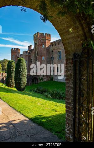 Herstmonceux Castle, East Sussex Stockfoto